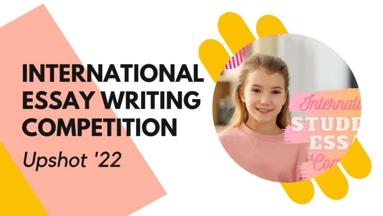 essay writing contest 2022